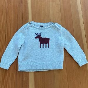 Never worn Tea Collection Moose sweater